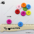 18MM Round Buttons 4-HOLES Wood Buttons For Clothing Craft Decorations